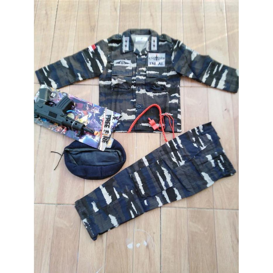 Baju Pdl Tni Al Kostum Tni Loreng Al Baju Profesi Tni Al