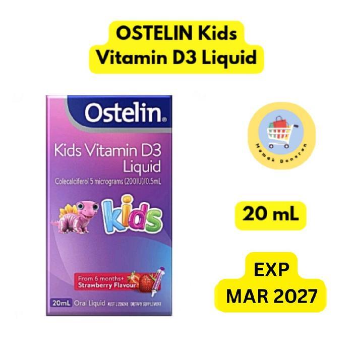 OSTELIN VITAMIN D LIQUID KIDS - 20 ML / VITAMIN D ANAK