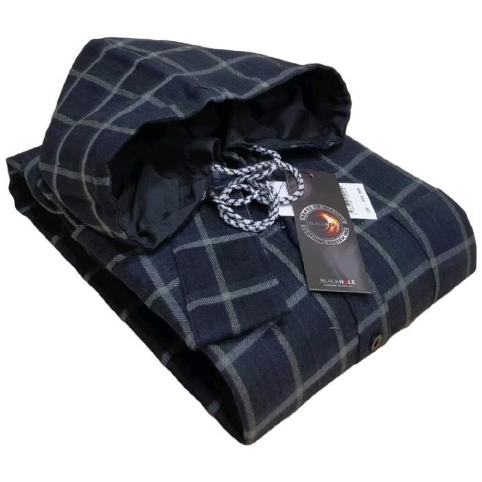 Kemeja Flanel Hodie Lengan Panjang Xxl Xxxl Xxxxl Hoodie Motif Kotak Pria Distro Casual Lokal Cowok