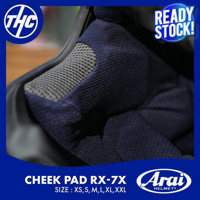 Cheekpad Helmet Arai Original Japan Helm