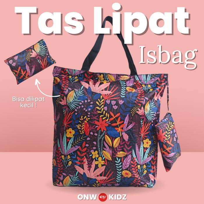 ASLI Tas Belanja Lipat Laundry Jumbo Multifungsi Bahan Parasut Ripstop Wateroof READY STOCK