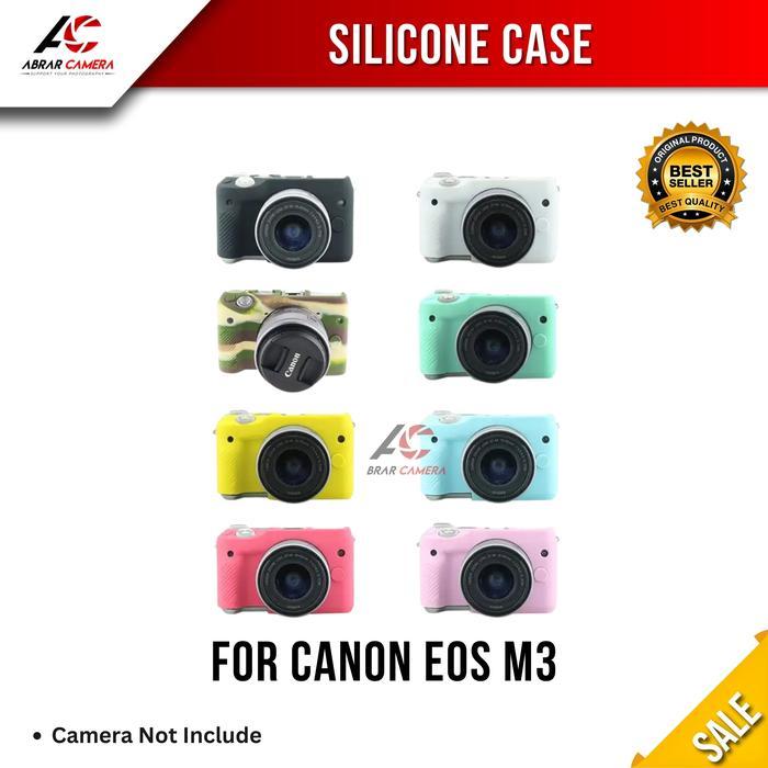 Silicone Case Canon EOS M3 Cover Pelindung Body Soft Case Karet