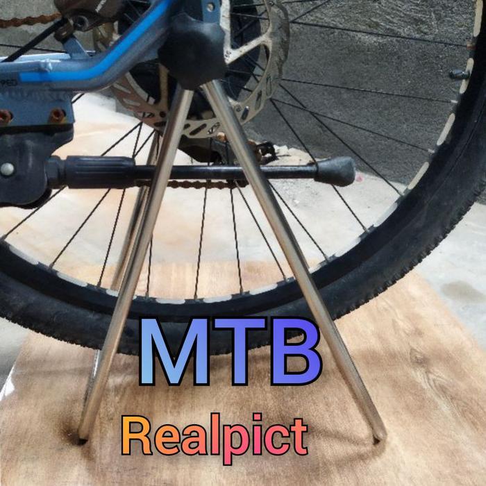 YUMMY paddock sepeda universal pedok statis stand sepeda trainer