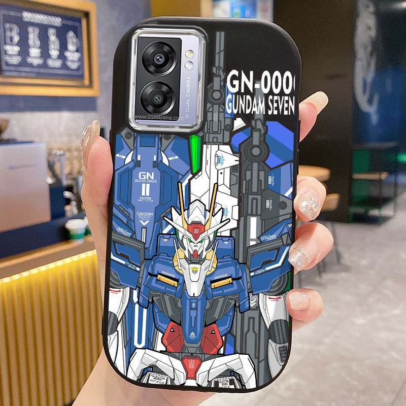 Casing Hp Untuk OPPO A57 2022 A77 2022 A57s A57e A77s Case Casing Robot pola Kesing HP Cesing bulat 