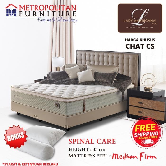 Kasur Springbed LADY AMERICANA Spinal Care Spring bed matras