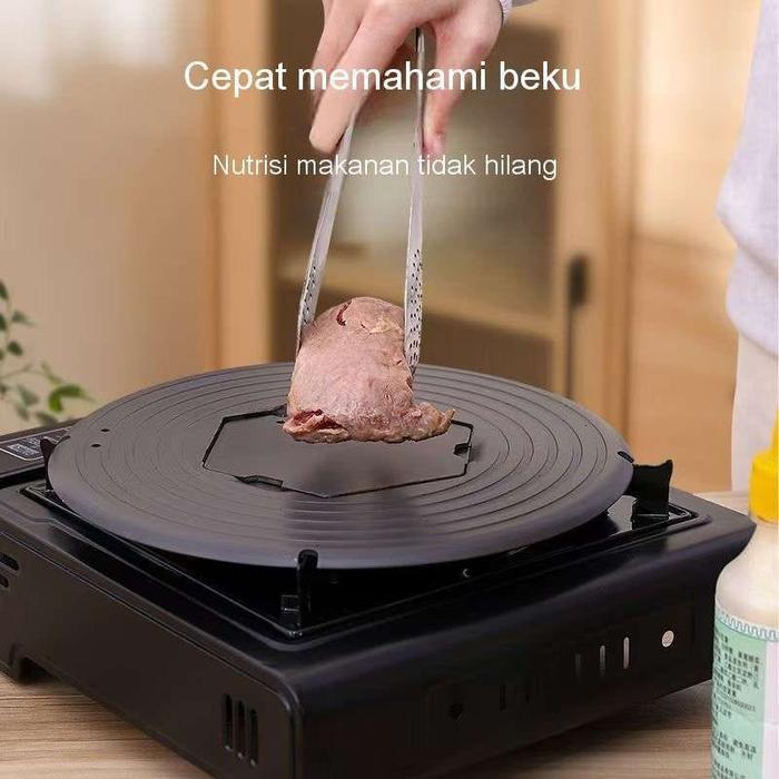 tatakan alas kompor 26cm bisa dicopot tengahnya plat alas panci kompor