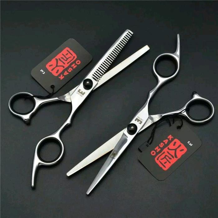 Gunting Kasho Barber Pangkas Rambut Steel