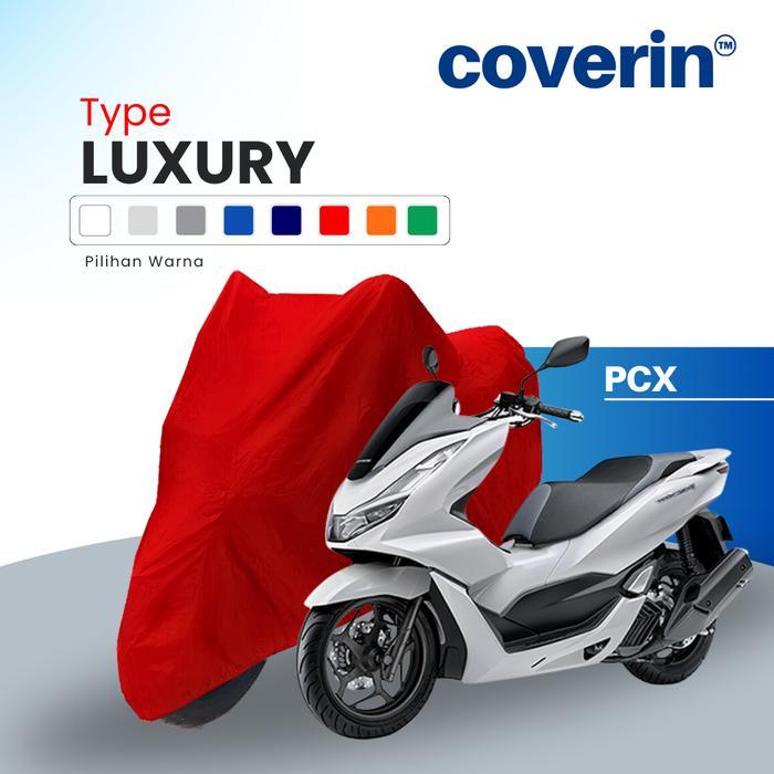 Body Cover Motor PCX Sarung Pelindung Sepeda Motor Parasut -COVERIN