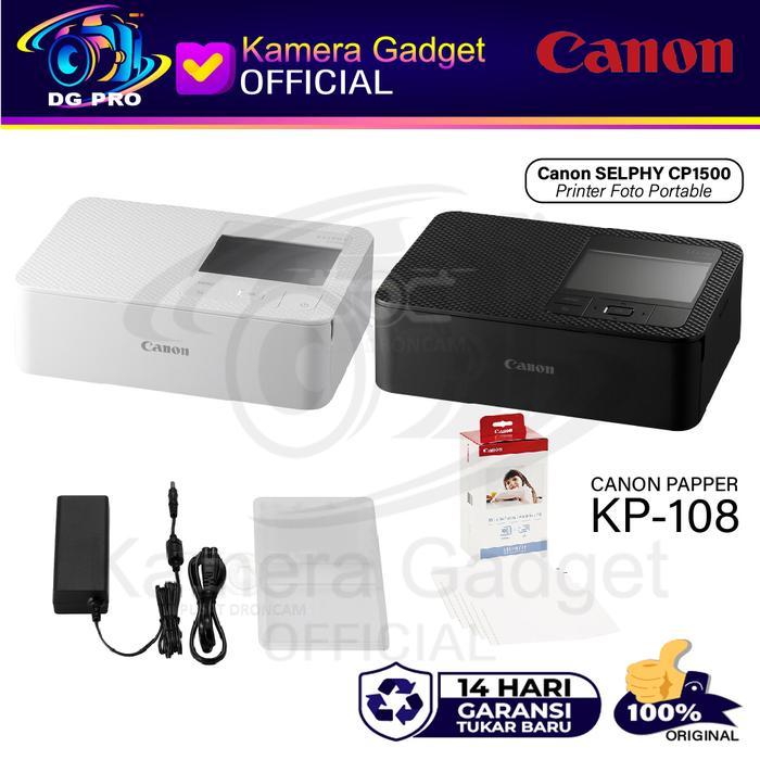 Canon Selphy Cp1500 Compact Photo Printer Foto Portable Original