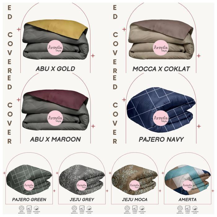 ORIGINAL Bedcover selimut saja ukuran 120x200 (single) arsyila bedding shop READY STOCK