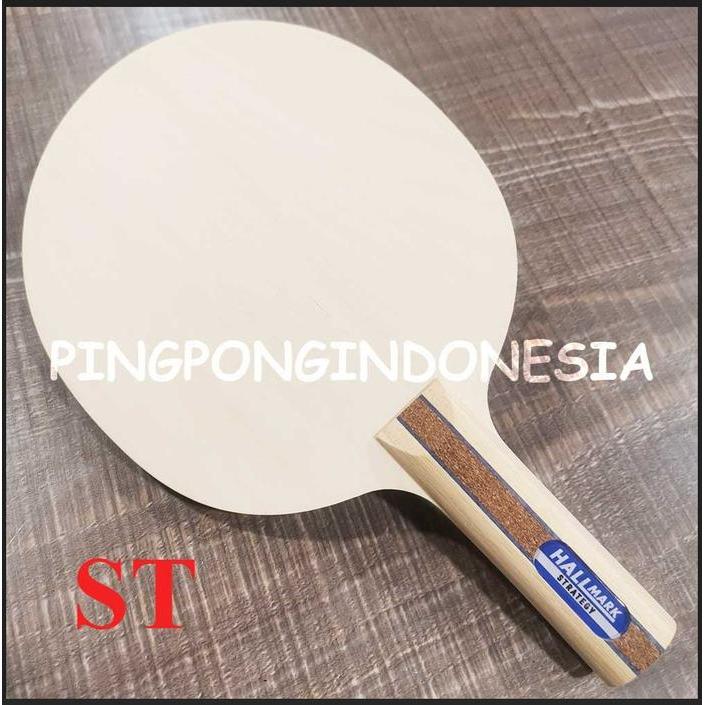 Hallmark Strategy - Kayu Pingpong Blade Tenis Meja Bet Bat Defensive