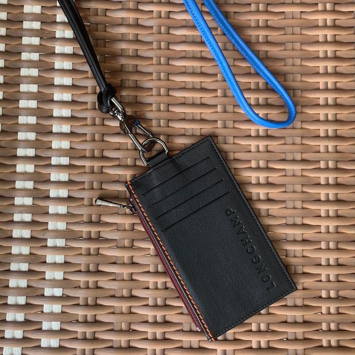 Lanyard Cuir 3D Cuir Black