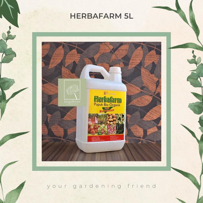 Herbafarm Pupuk Organik Cair 5 Liter Tanpa Booster