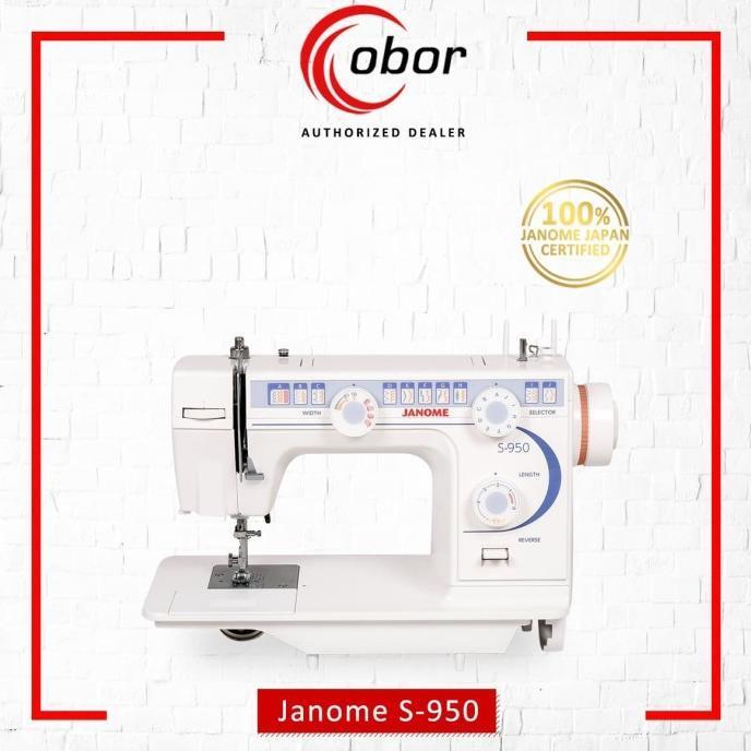 Mesin Jahit JANOME S-950 FLATBED S950 - MACHINE ONLY