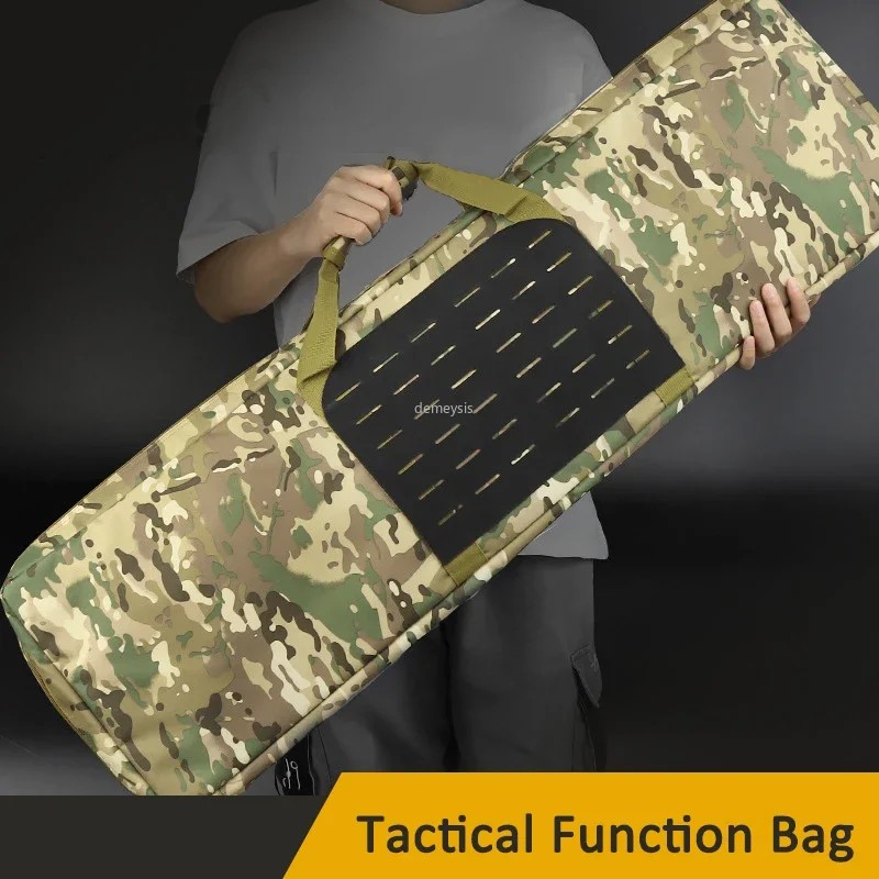 100cm Hunting Gun Bag Tactical Paintball Combat Rifle Range Carry Molle Bags Airsoft Shooting Guns P
