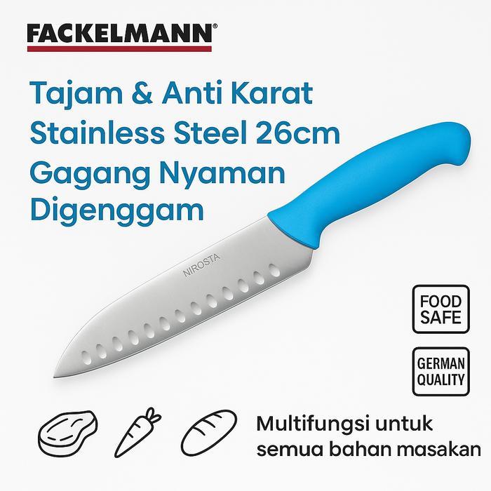 Nirosta Essential Santoku Knife / Pisau Santoku Pisau Dapur Stainless Steel