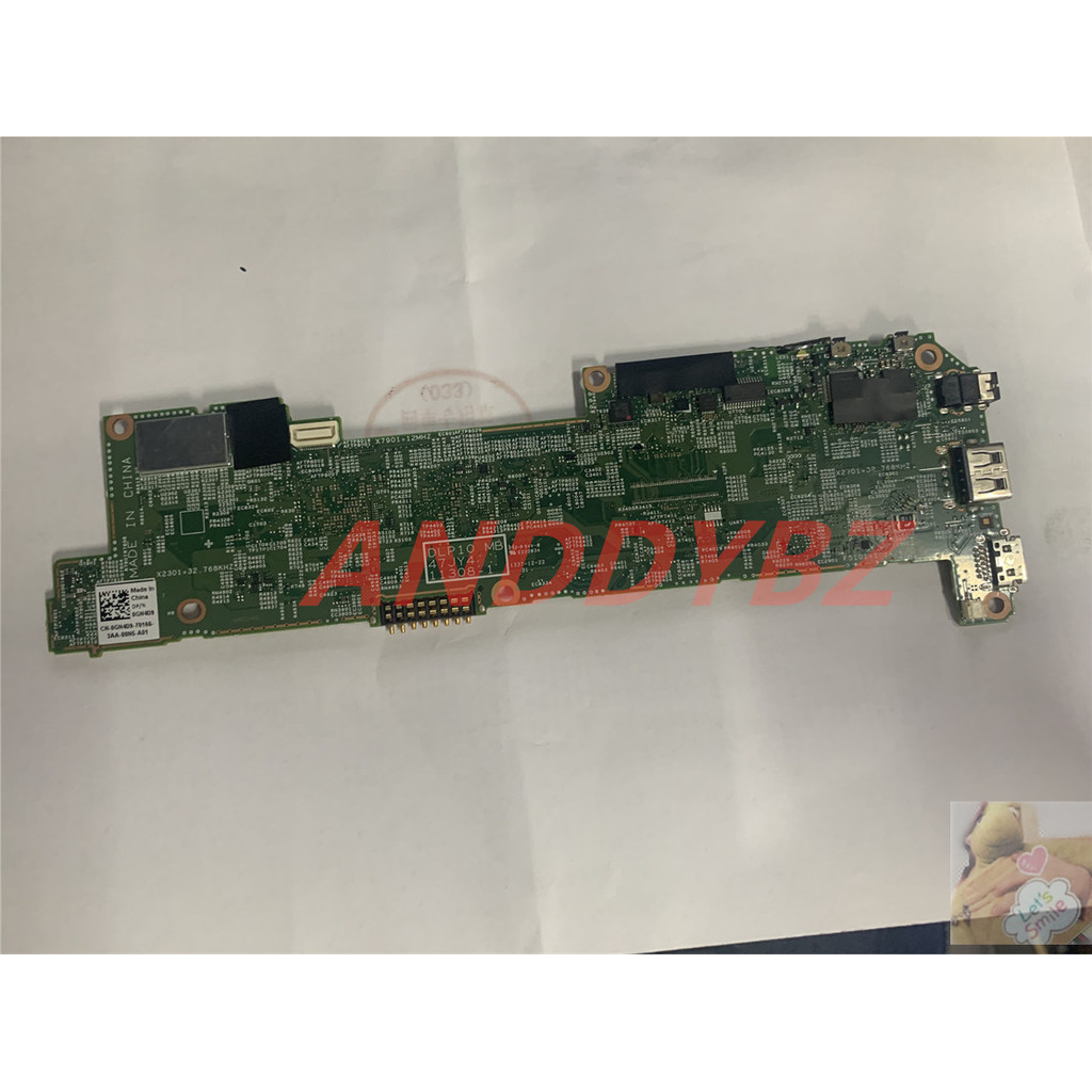 Original FOR Dell Latitude 10e ST2e Tablet Motherboard System Board With 1.8GHz Atom Z2760 Processor