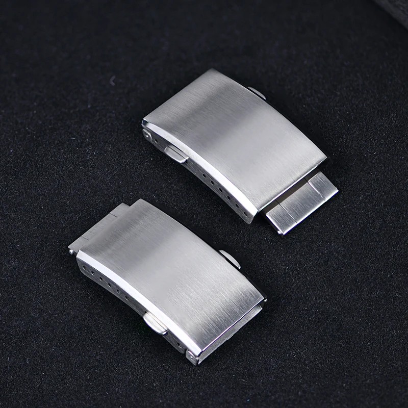 HEIMDALLR 20mm 22mm Watch Clasp Folding Buckle 316L Solid Stainless Steel Men Women Watch Buckle