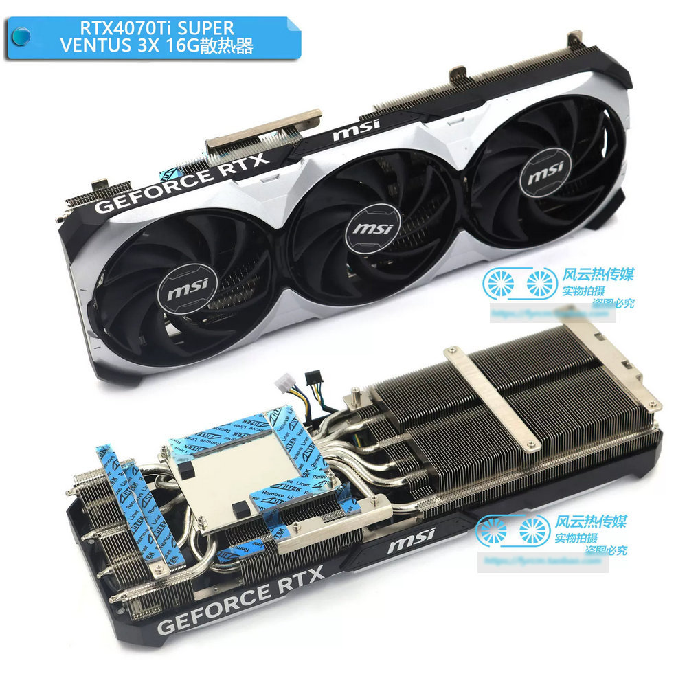 New the Cooler Radiator for MSI RTX4070 RTX4070ti SUPER VENTUS 3X Graphics Video Card