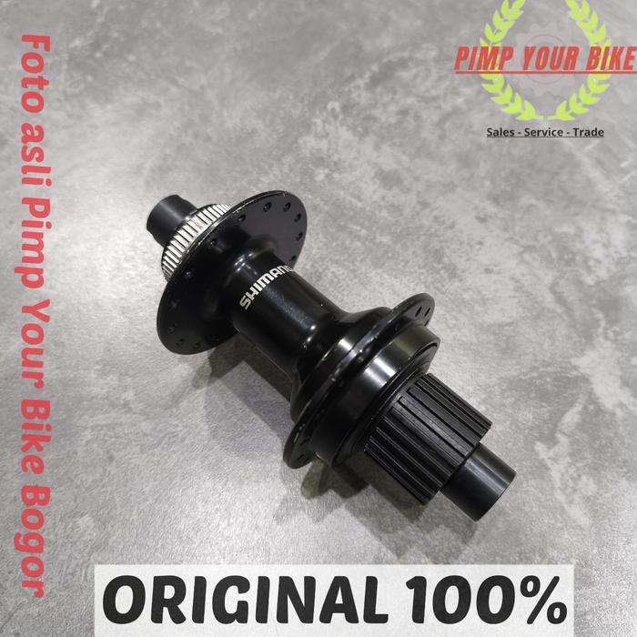 Freehub Shimano MT410-B Boost MicroSpline 32H 148 Full Sealed bearing hub belakang MT 410 401