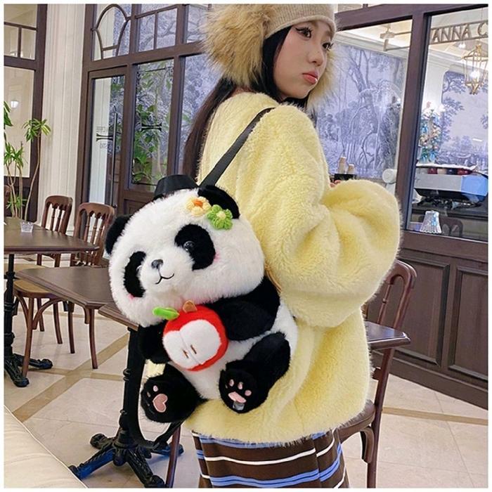 Tas Ransel Boneka Panda Fruit Tas Boneka Bagpack