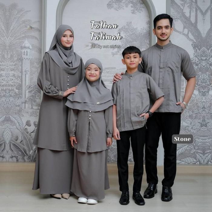 RiskiRich Fathan Fatimah Stone Sarimbit Keluarga Lebaran 2026