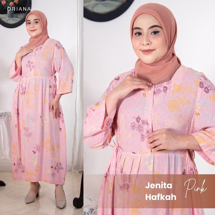 Oriana Dailywear Dress Hamil Jenita Series Daster Bumil Busui Lengan Panjang