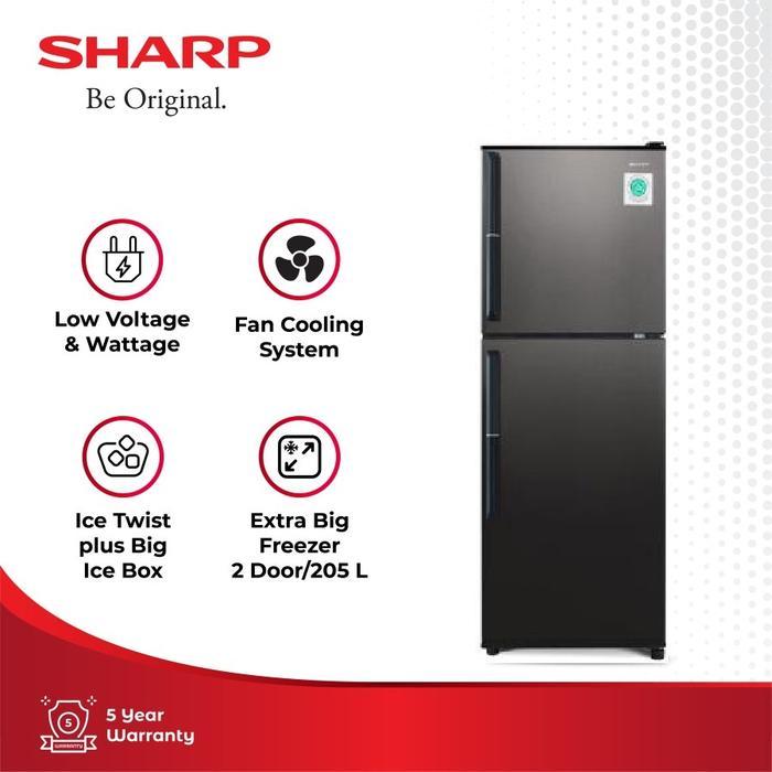 KULKAS SHARP SJ-246 GC-SD KHUSUS AREA SURAKARTA