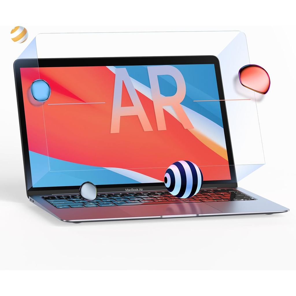 Upgrade AR Screen Protector for MacBook Air/Pro 13.3 inch M2 M1 [100% Ultra Clear, 0 Glare] Laptop