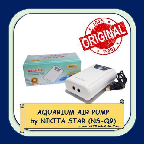 Perlengkapan Aquarium - Aquarium Air Pump / Aerator (Ns-Q9/Ac-Dc)