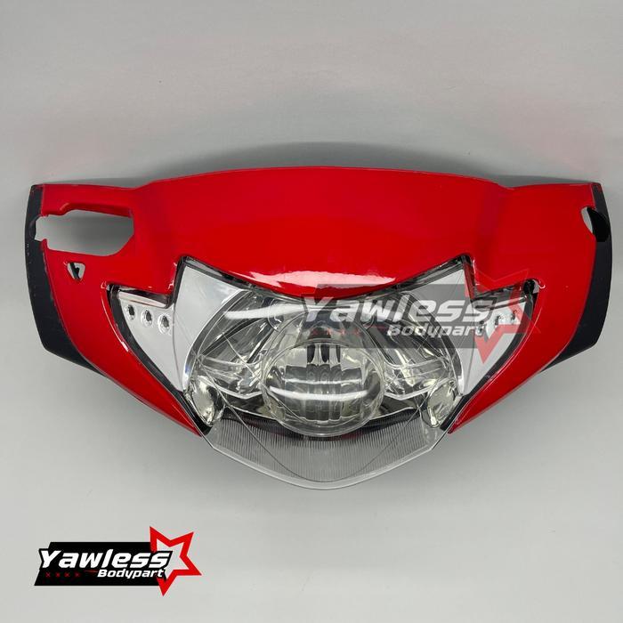 batok supra x 125 lama 2005 - 2007 + reflektor supra x 125 / batok lampu supra x 125 lama