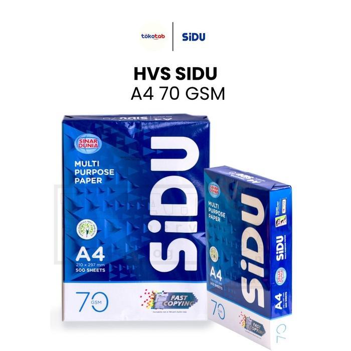 Kertas Fotokopi Kertas HVS A4 SIDU 70 Gr Fotocopy Paper
