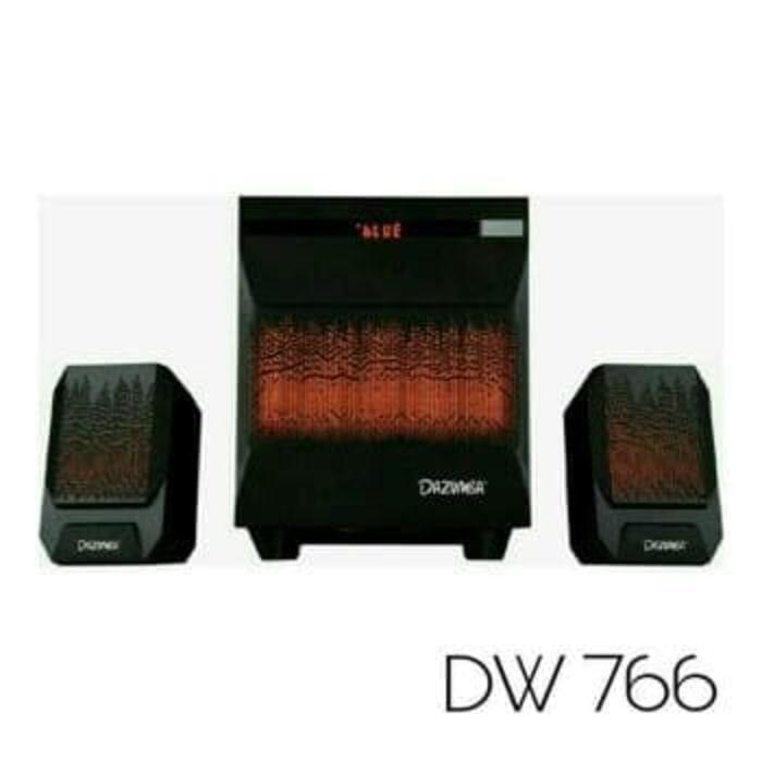 Speaker Aktif Led Dazumba Dw 766 - With Bluetooth, Usb, Sd, Aux In