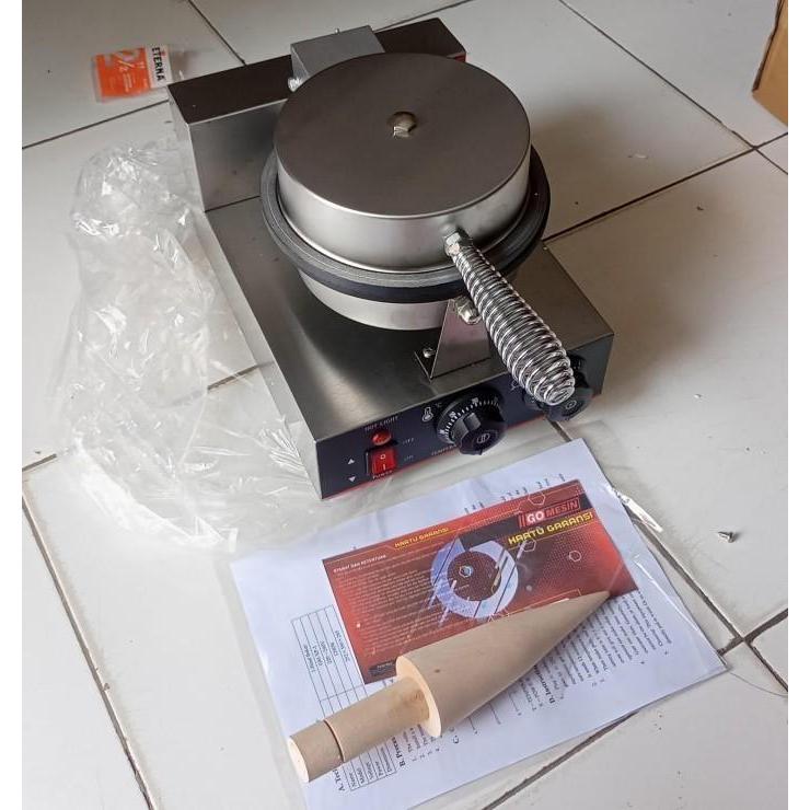 Mesin Cetak Cone Es Krim Gomesin Gm Xp 1 / Cone Waffle Maker Gomesin