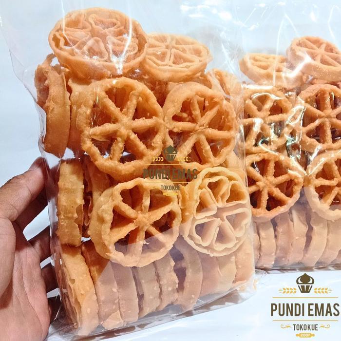 ORIGINAL Kembang Goyang Manis Wijen - 250gr - 500gr - 1kg READY STOCK