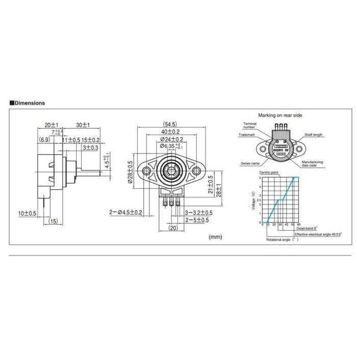 5KOHM THROTTLE POTENTIOMETER THROTTLE POT FOR MOBILITY SCOOTER THROTTLE CONTROL POT 2 MILLION CYCLES
