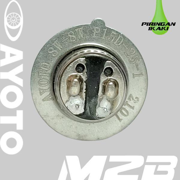 (LIVE) LAMPU MOTOR DEPAN LED AYOTO M2A M2B PRO H6 AC DC MOTOR MATIC BEBEK AC DC