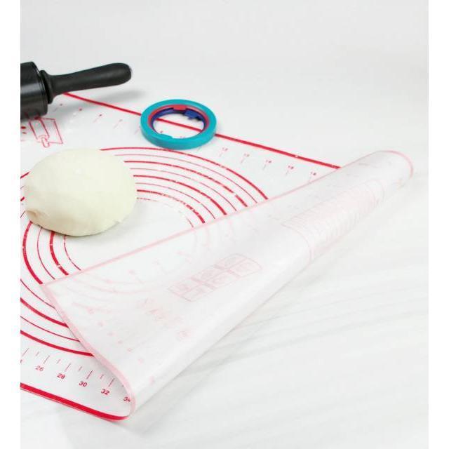 WHITE SILICONE KNEADING DOUGH MAT / SILMAT / SILICONE MAT