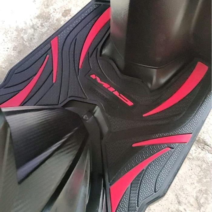ASLI Kaet Alas Motor MIO M3/Mio J/ Mio GT 125/ Mio GT 115/Mio Sporty Smile Aksess Injakan Kaki Bahan