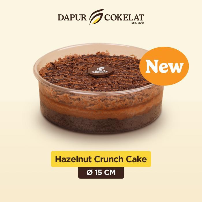 DAPUR COKELAT - Hazelnut Crunch Cake Cake Cokelat Crunchy dan Cokelat Hazelnut