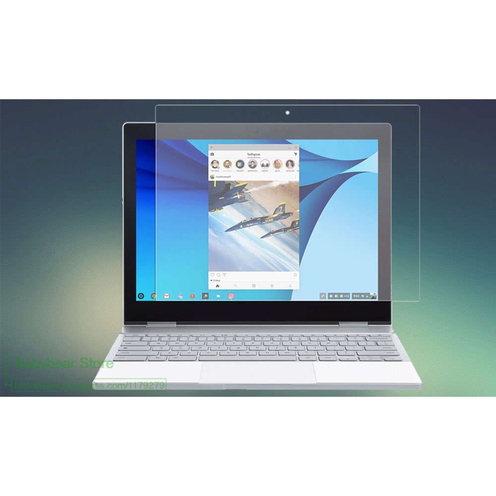 For Google Pixelbook 12 inch 12.3'' Tempered Glass Screen film Tablet Chromebook Pixel book laptop S