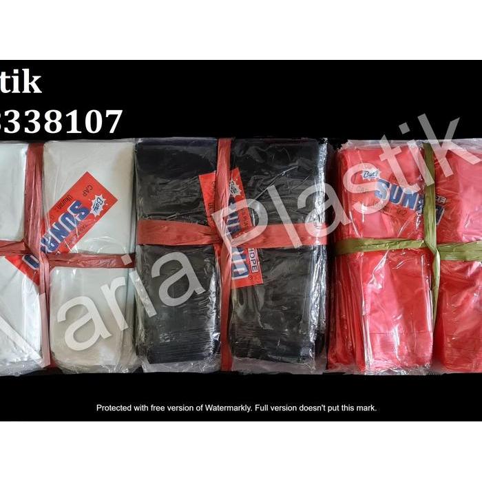 Kantong Plastik Kresek 15 Tebal 0.2