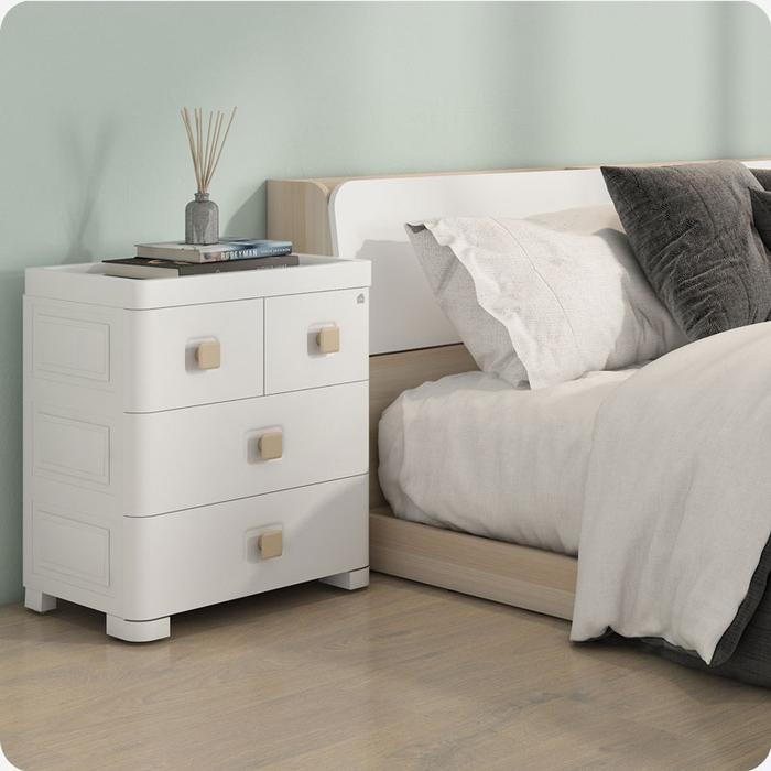 PIRA METROPOLIS - FUKU PCH2+2 LEMARI LACI / LACI PLASTIK / LEMARI SUSUN PLASTIK / LEMARI LACI