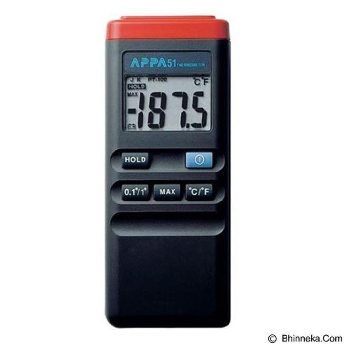 Appa 51 Thermoucouple Appa51 Digital Contact Thermometer Asli Taiwan Co
