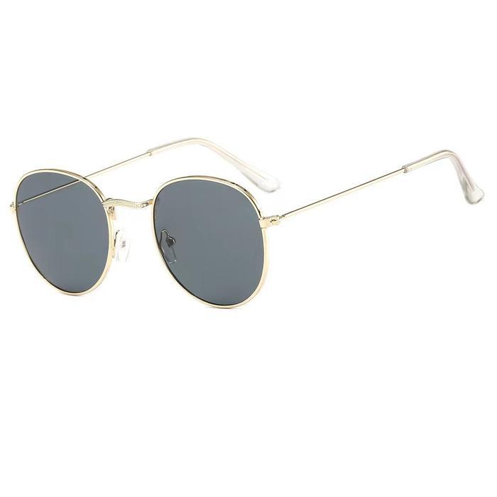 K708 Kacamata Wanita Kacamata Hitam Pria Sunglasses Fashion Unisex Besi Frame Eyewear Kacamata