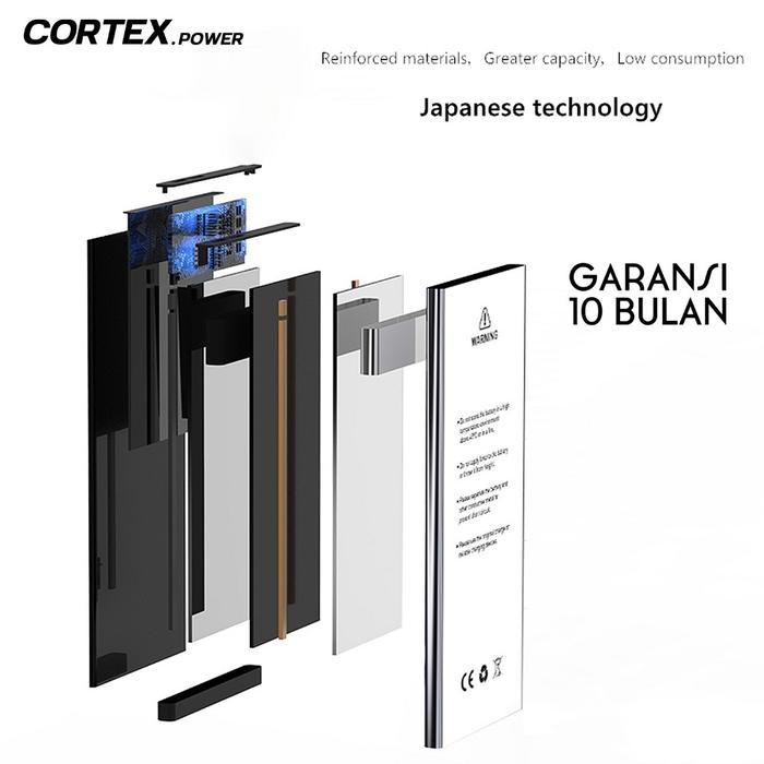 CORTEX POWER - BATERAI IPHONE 6 / 6G DOUBLE POWER IC HIGH & REAL CAPACITY BATRE BATRAI BATERAI