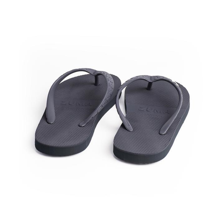 Aerostreet - Zuma Men Classic 27 Grey, Sandal Jepit Pria Karet Polos, Abu-Abu