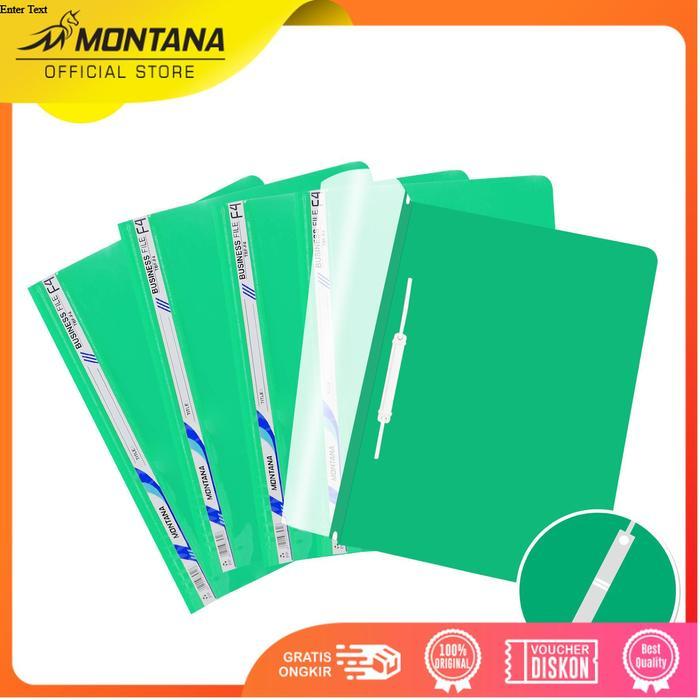 Business File / File Bisnis Montana Tbf-4 / F4 / Hijau