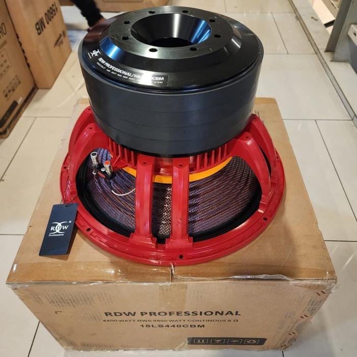 Speaker Komponen RDW 18LS440CBM 18LS440 CBM 18 LS440 inch 4 magnet 440