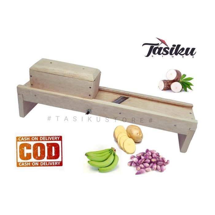 PARUTAN SERBAGUNA / PERAJANG KERIPIK PISANG / PASAH BAWANG / PENGIRIS KERIPIK SERBAGUNA Pisau